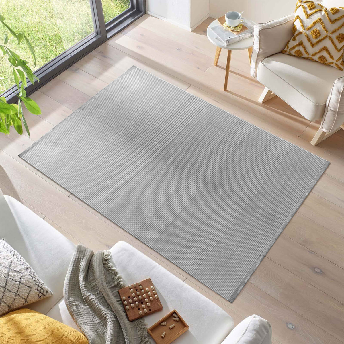 Design 8900 Grau Rechteckig