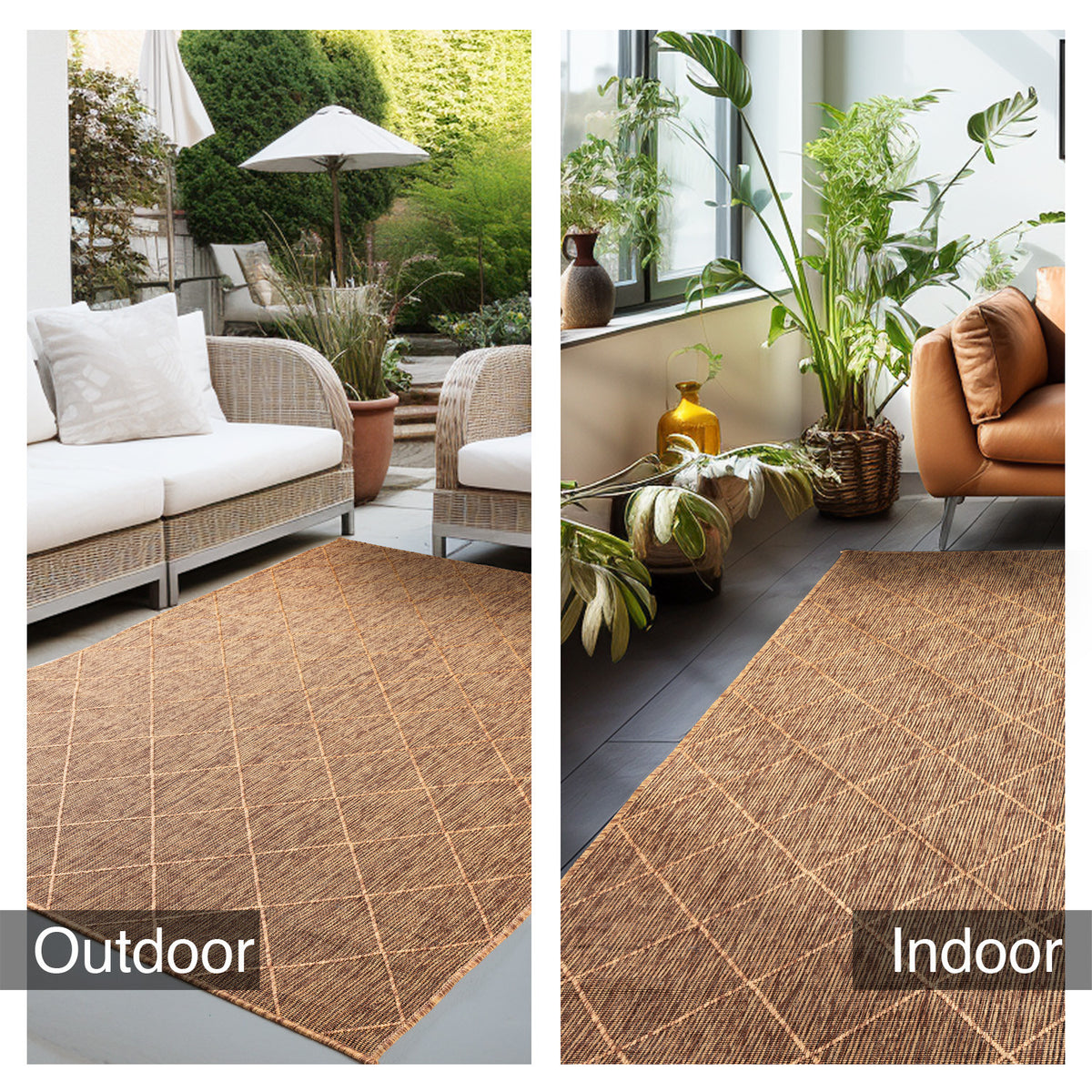 Design 4512 Kupfer Rechteckig