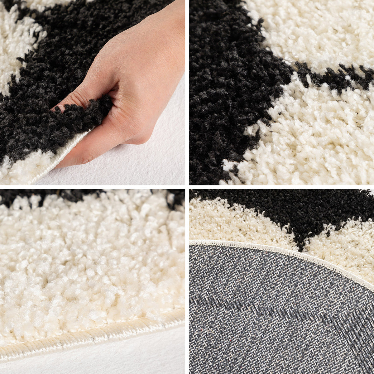 Design 6001 Schwarz Rund