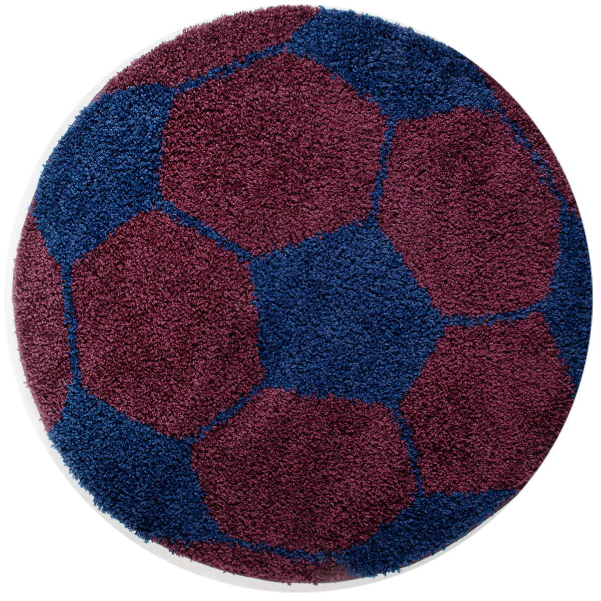Design 6001 Marineblau Rund