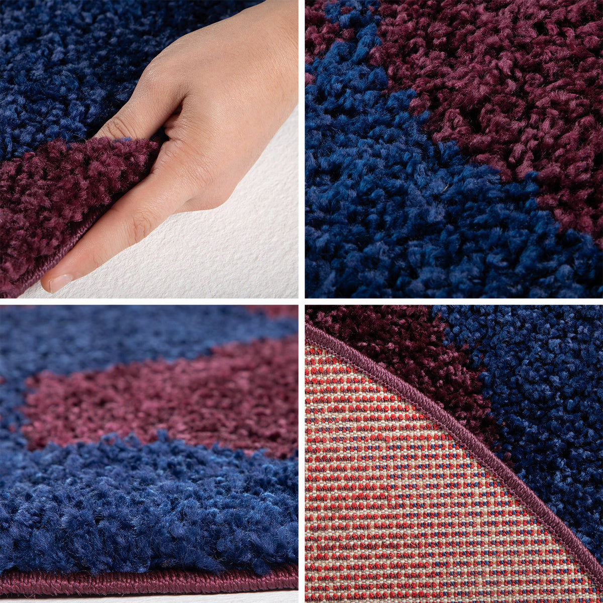 Design 6001 Marineblau Rund