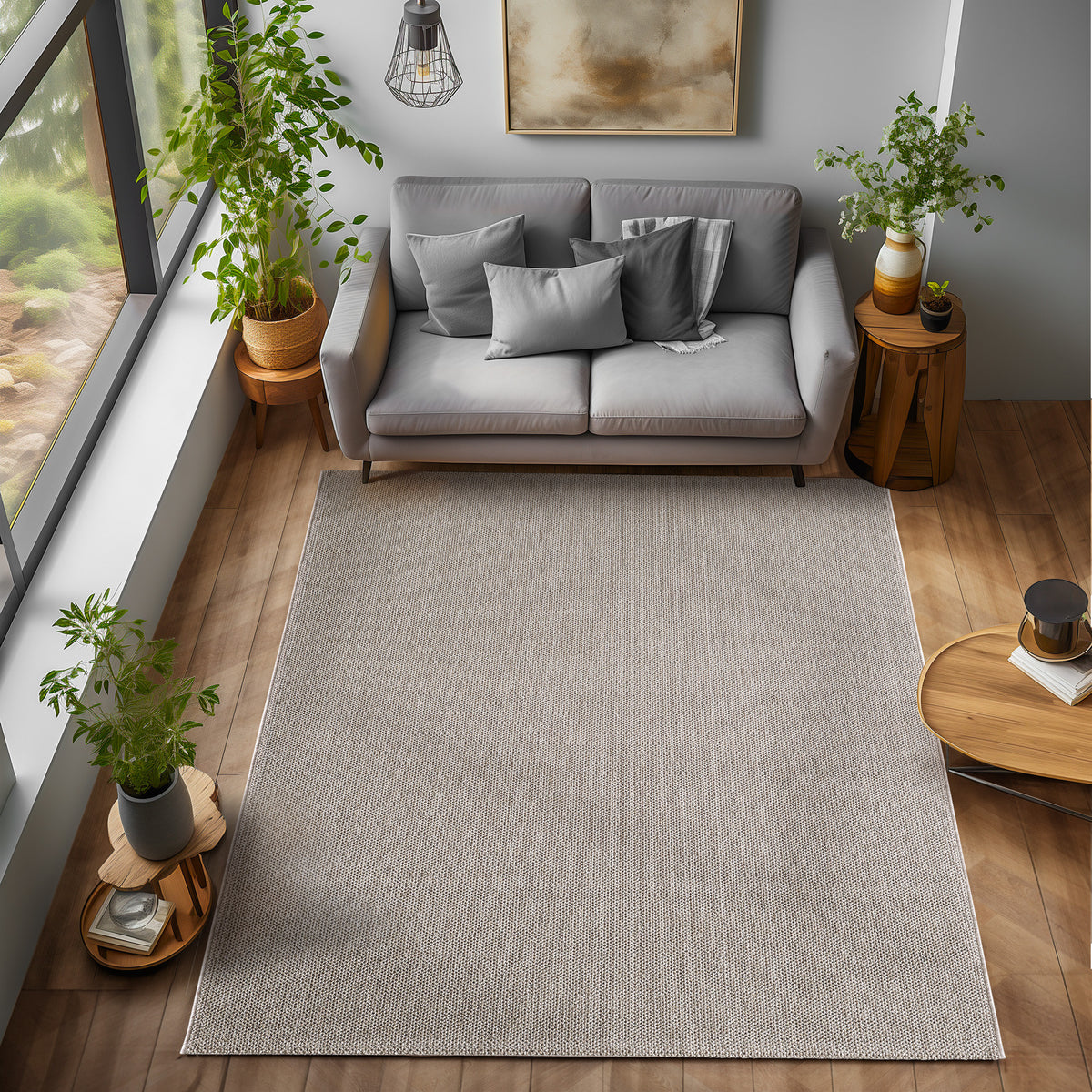 Design 4300 Braun Rechteckig
