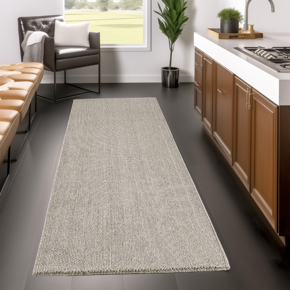 Design 4300 Braun Rechteckig
