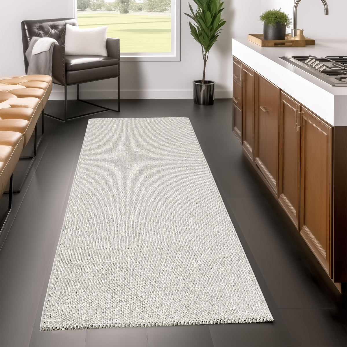Design 4300 Creme Rechteckig