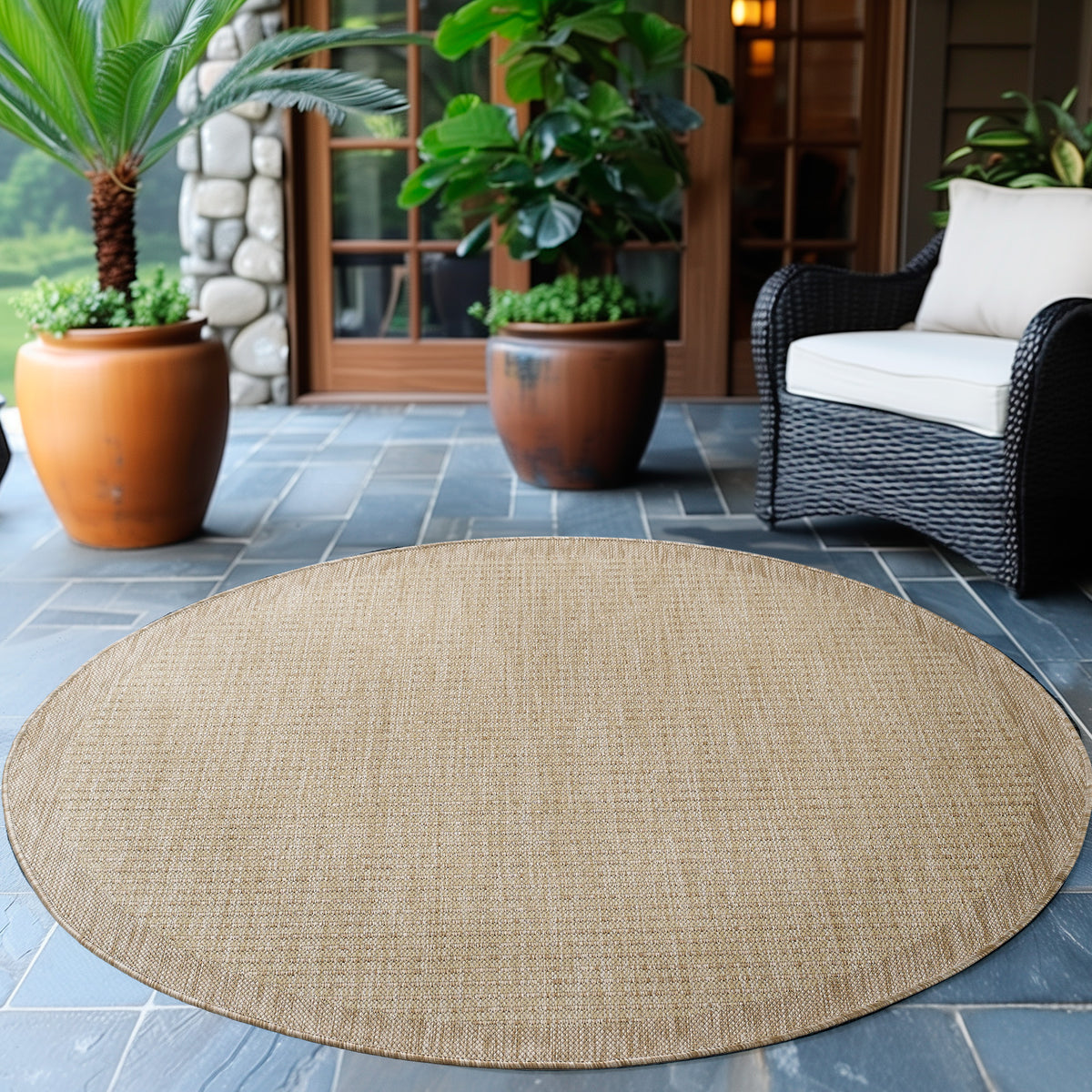 Design 1410 Beige Rund