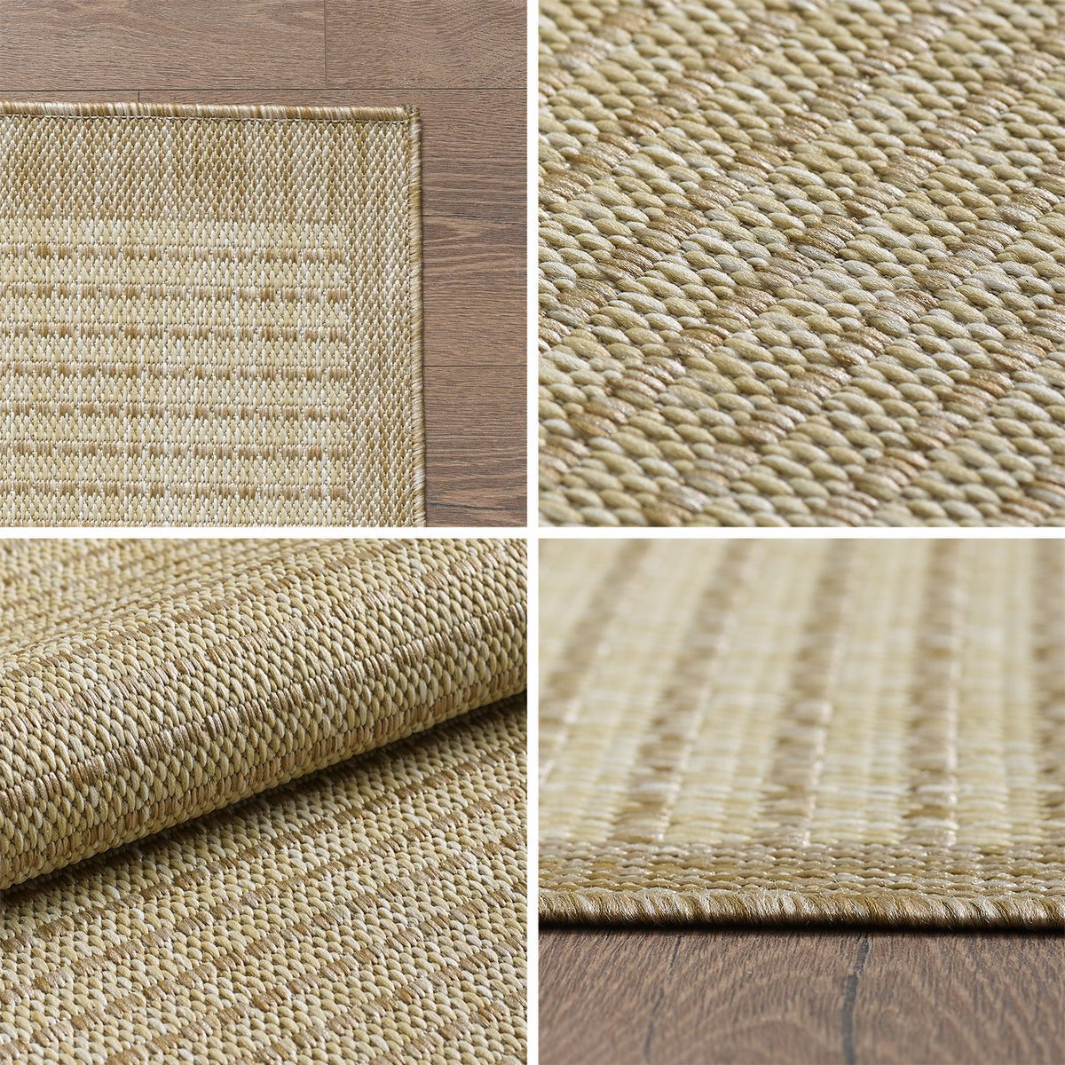 Design 1410 Beige Rechteckig
