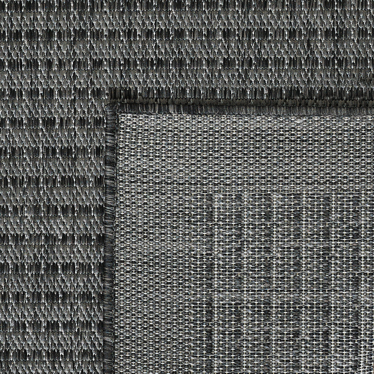 Design 1410 Schwarz Rechteckig