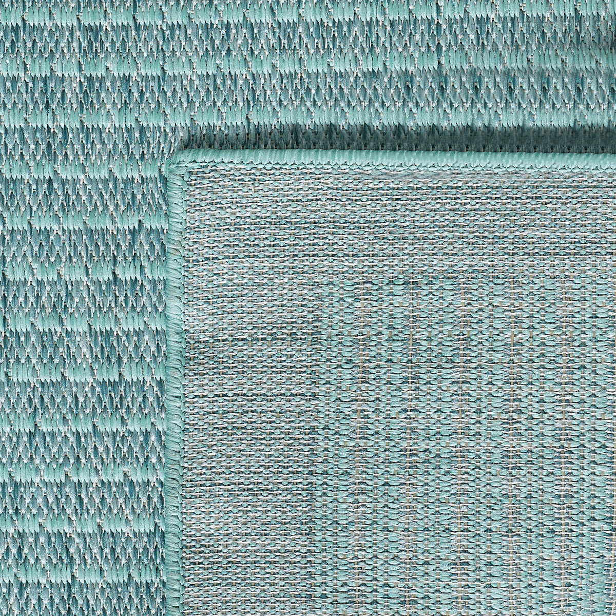 Design 1410 Blau Rechteckig