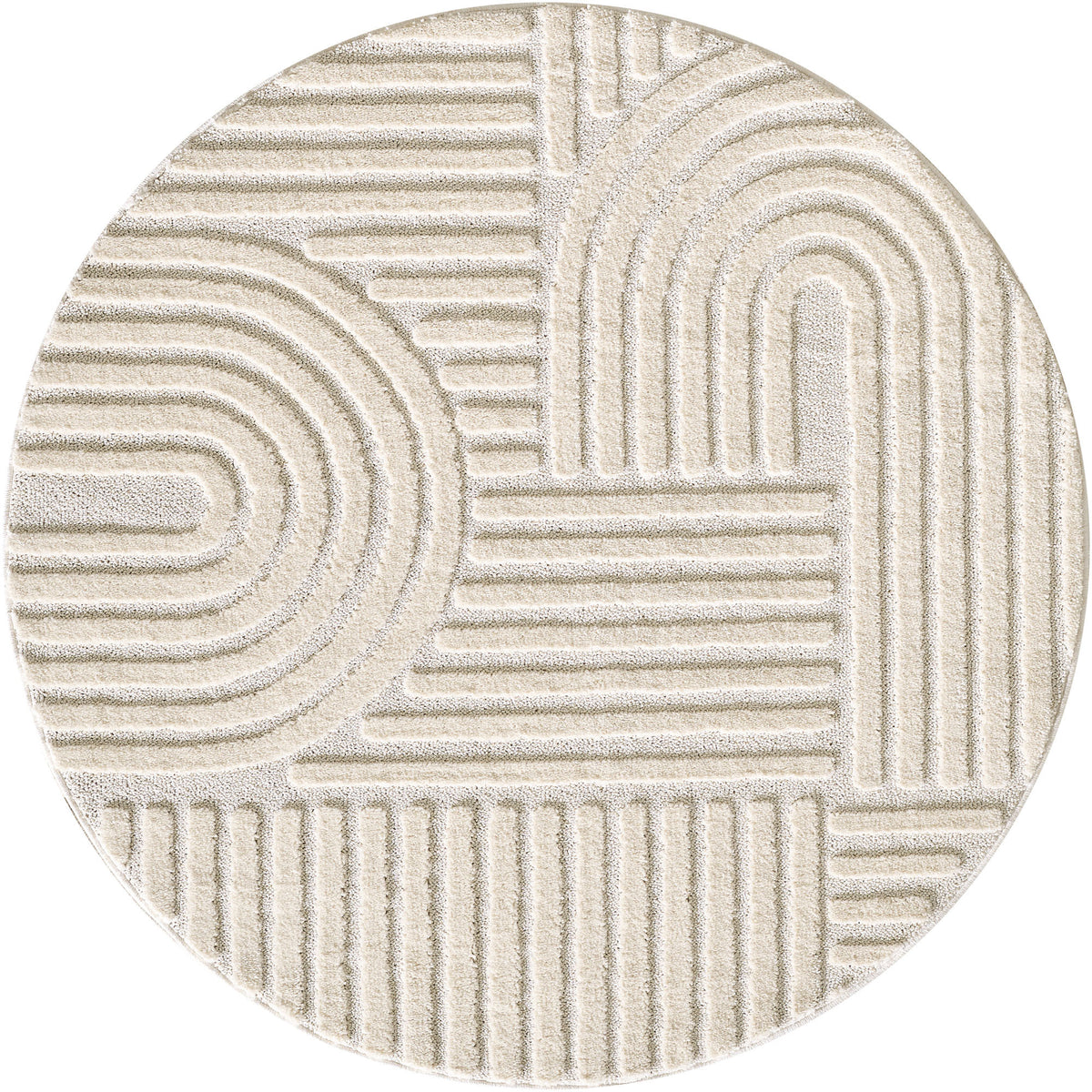 Design 1121 Creme Rund