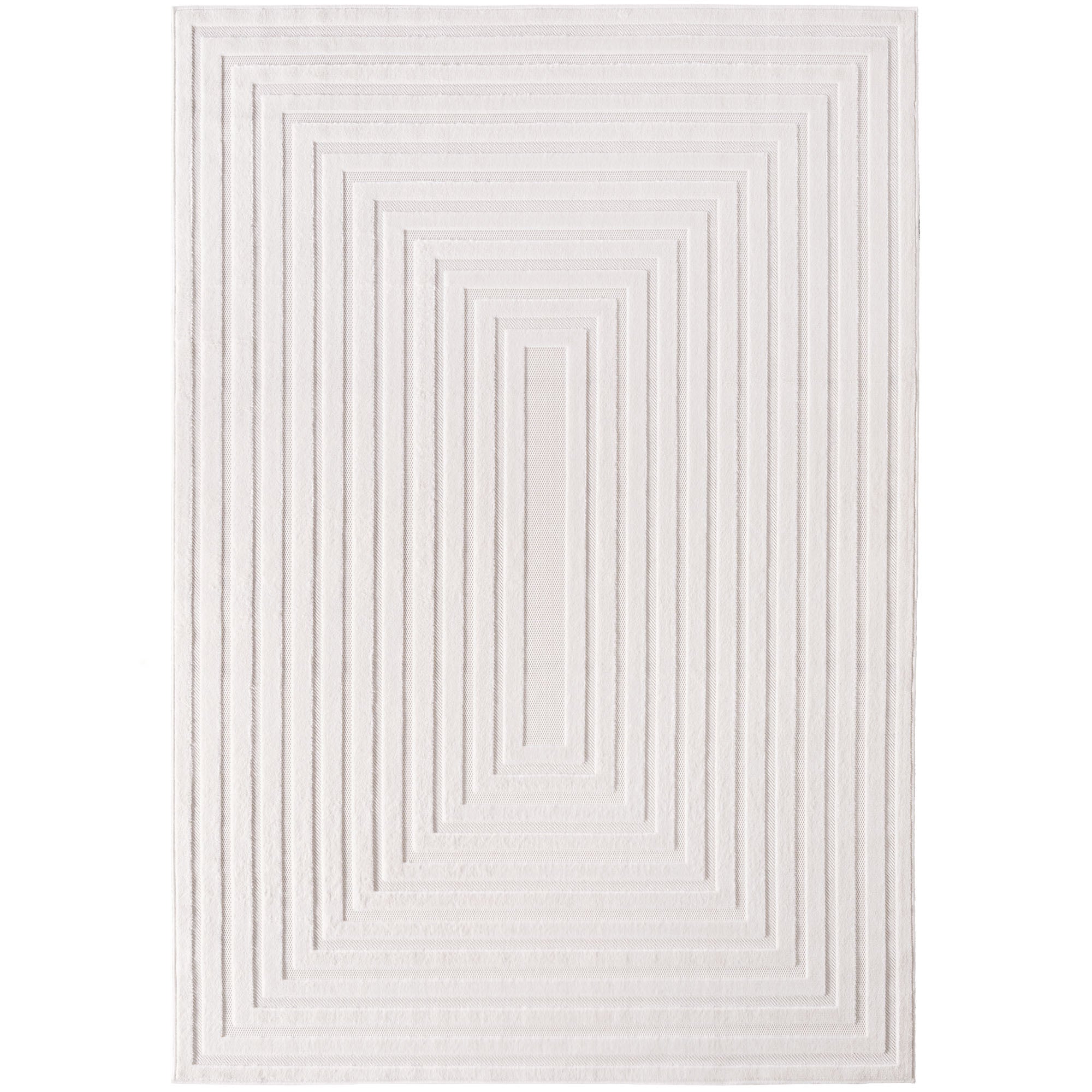 DOHA 1653 Cream Rechteck