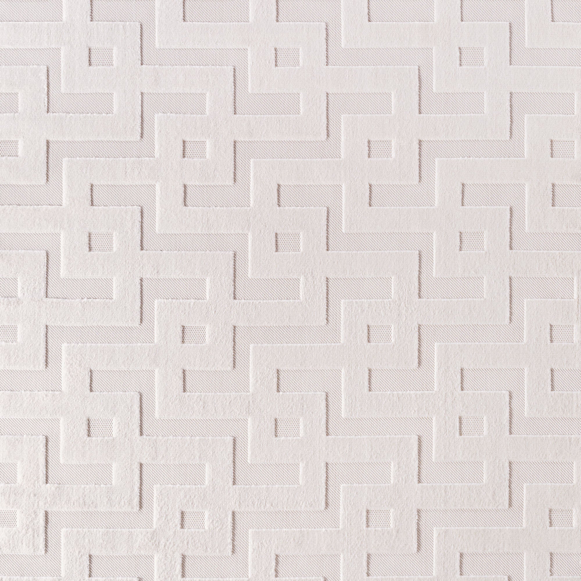 DOHA 1656 Cream Rechteck