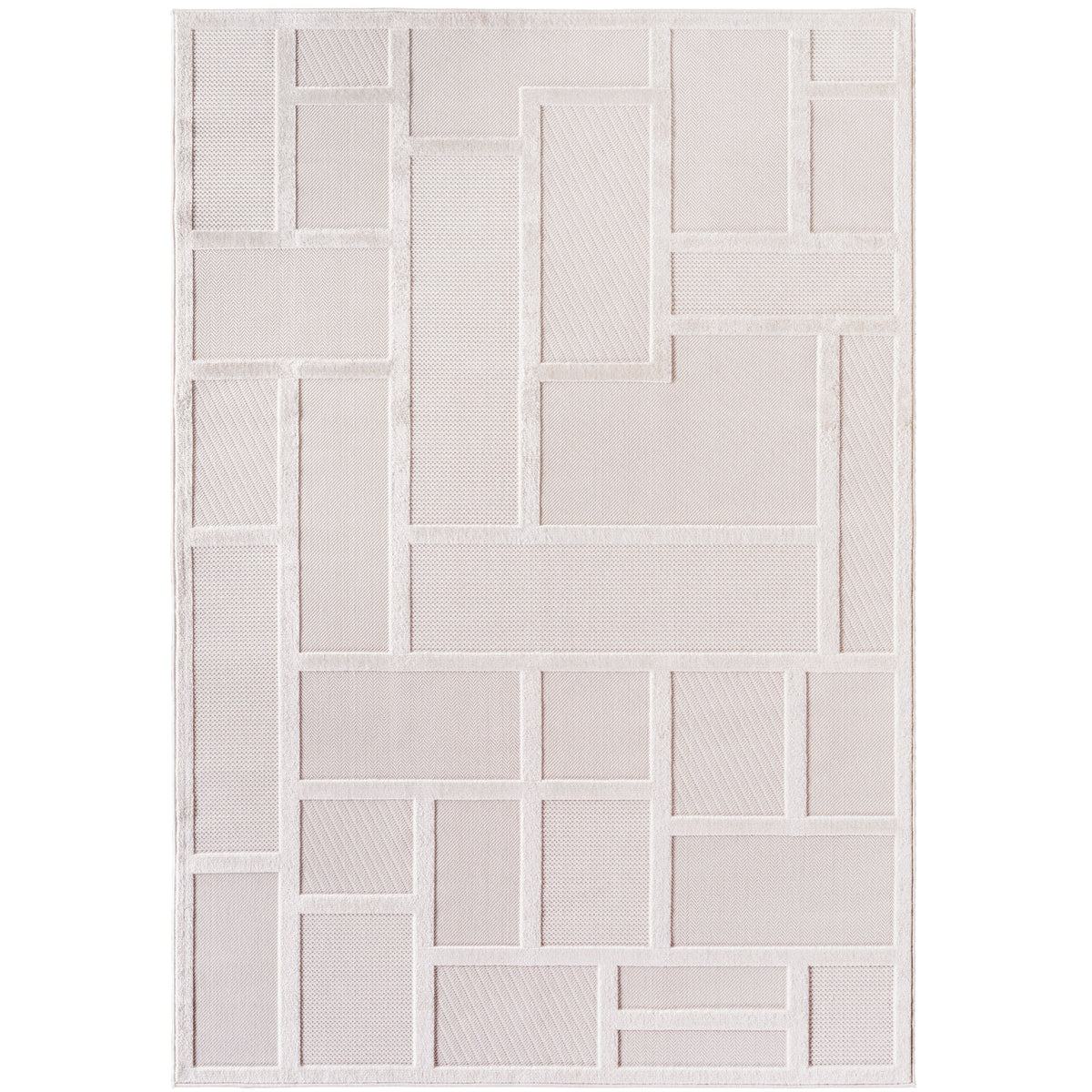 Design 1657 Creme Rechteckig