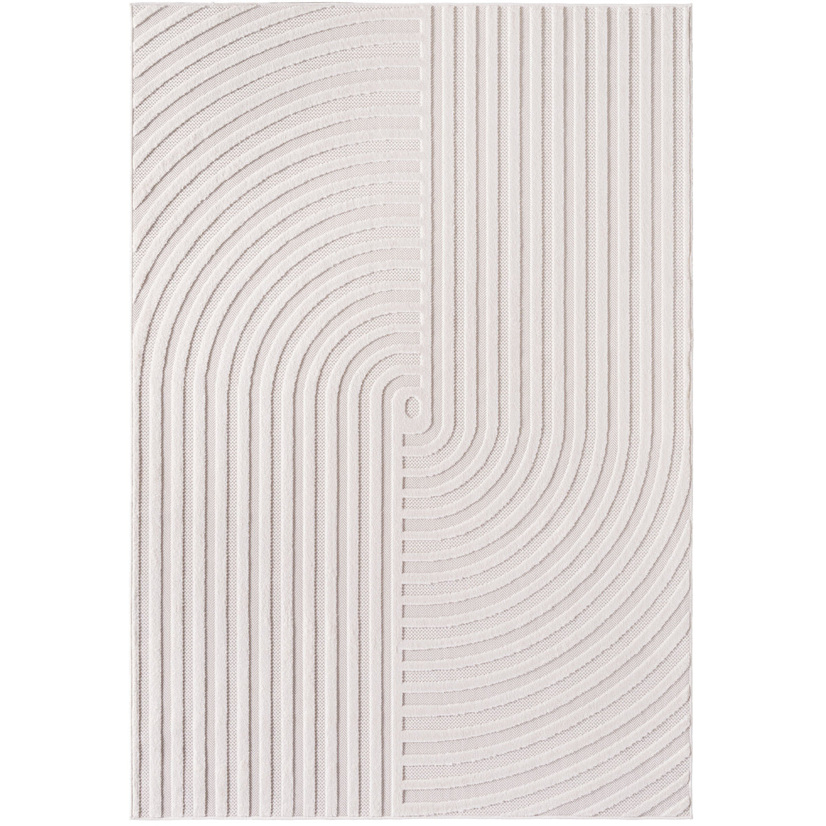 DOHA 1658 Cream Rechteck