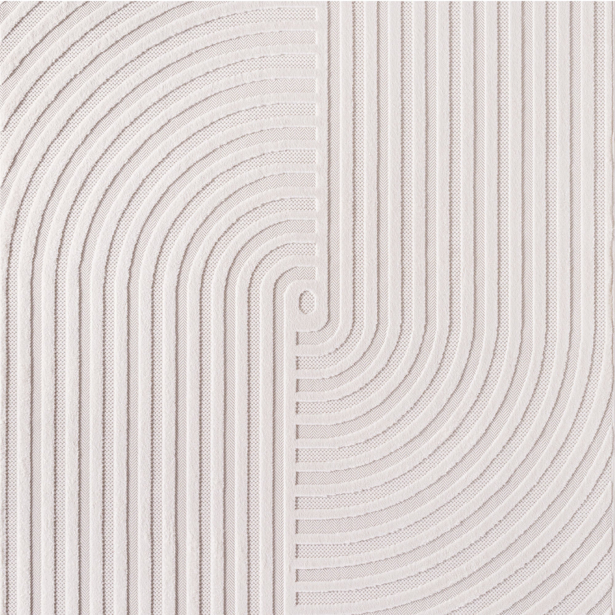 DOHA 1658 Cream Rechteck