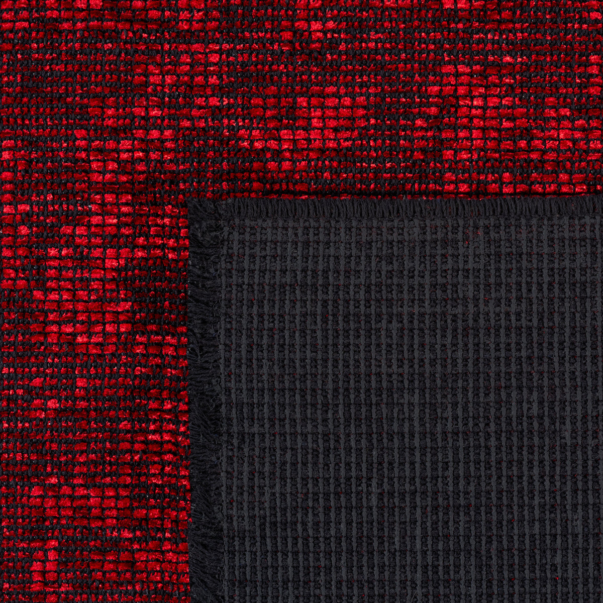 Design 1900 Rot Rechteckig