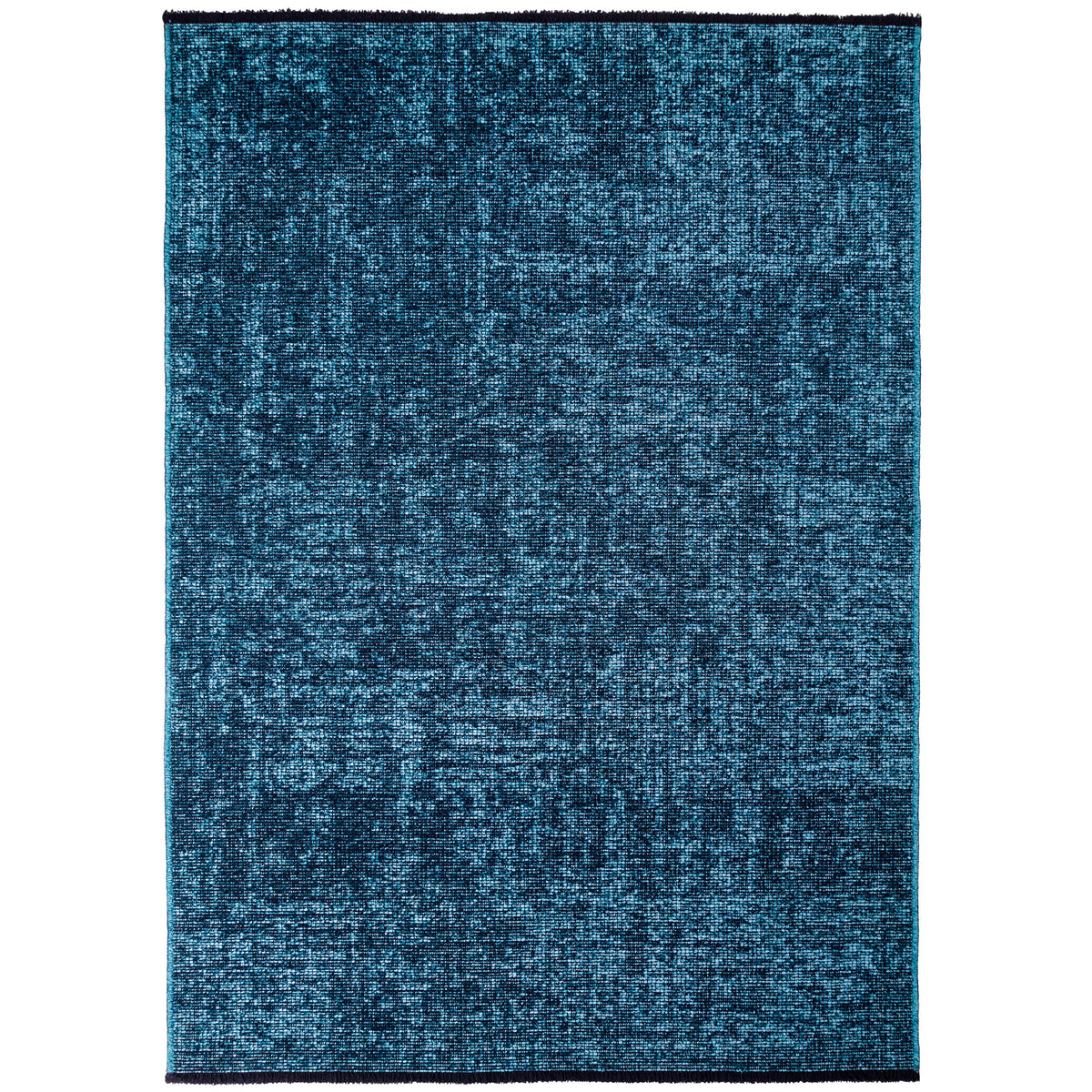 Design 1900 Blau Rechteckig