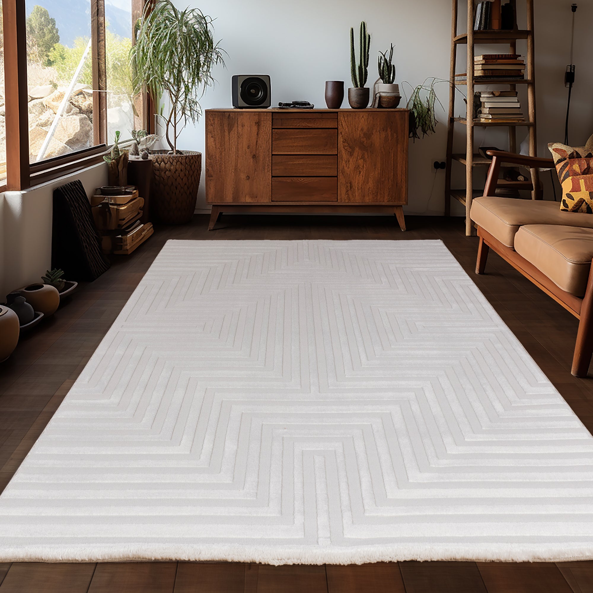 Stilvoll Günstig by ELMM Wohnzimmer Teppich – modernes Design