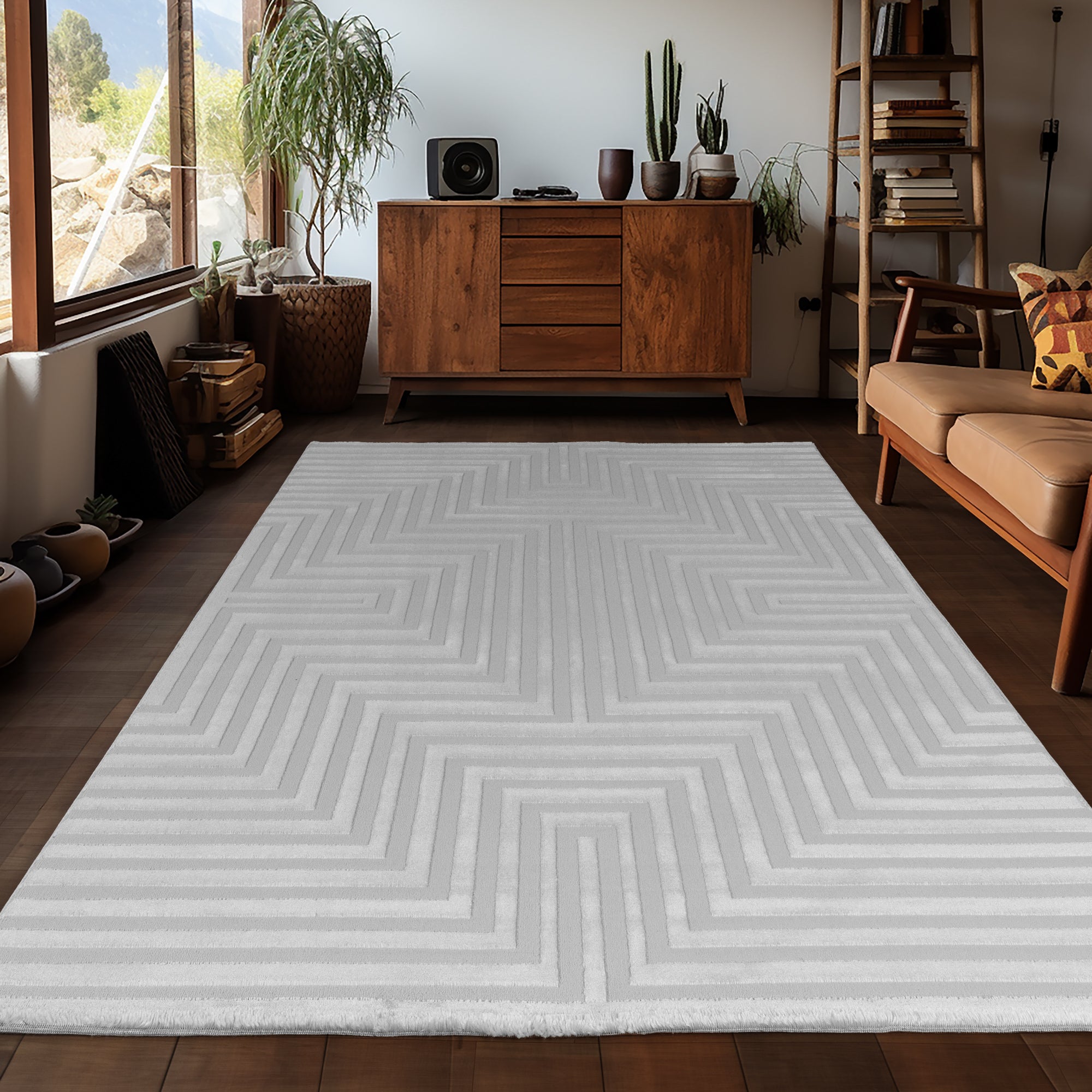 Stilvoll Günstig by ELMM Wohnzimmer Teppich – modernes Design