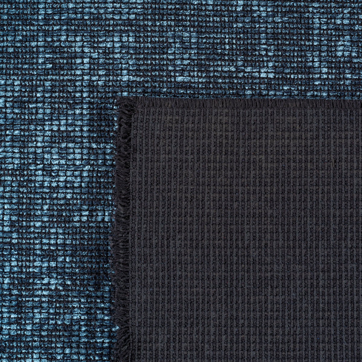 Design 1900 Blau Rechteckig