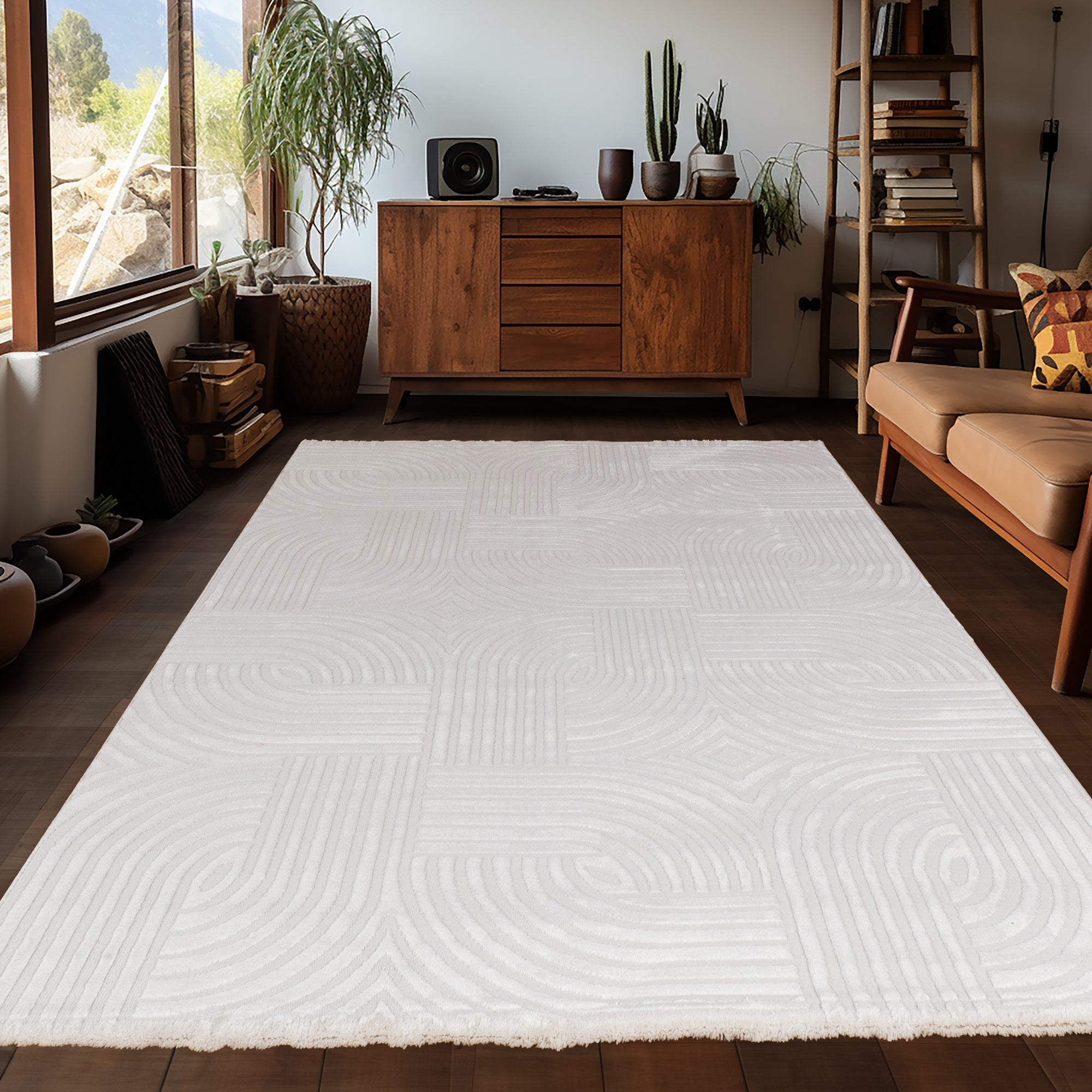 Stilvoll Günstig by ELMM Wohnzimmer Teppich – modernes Design