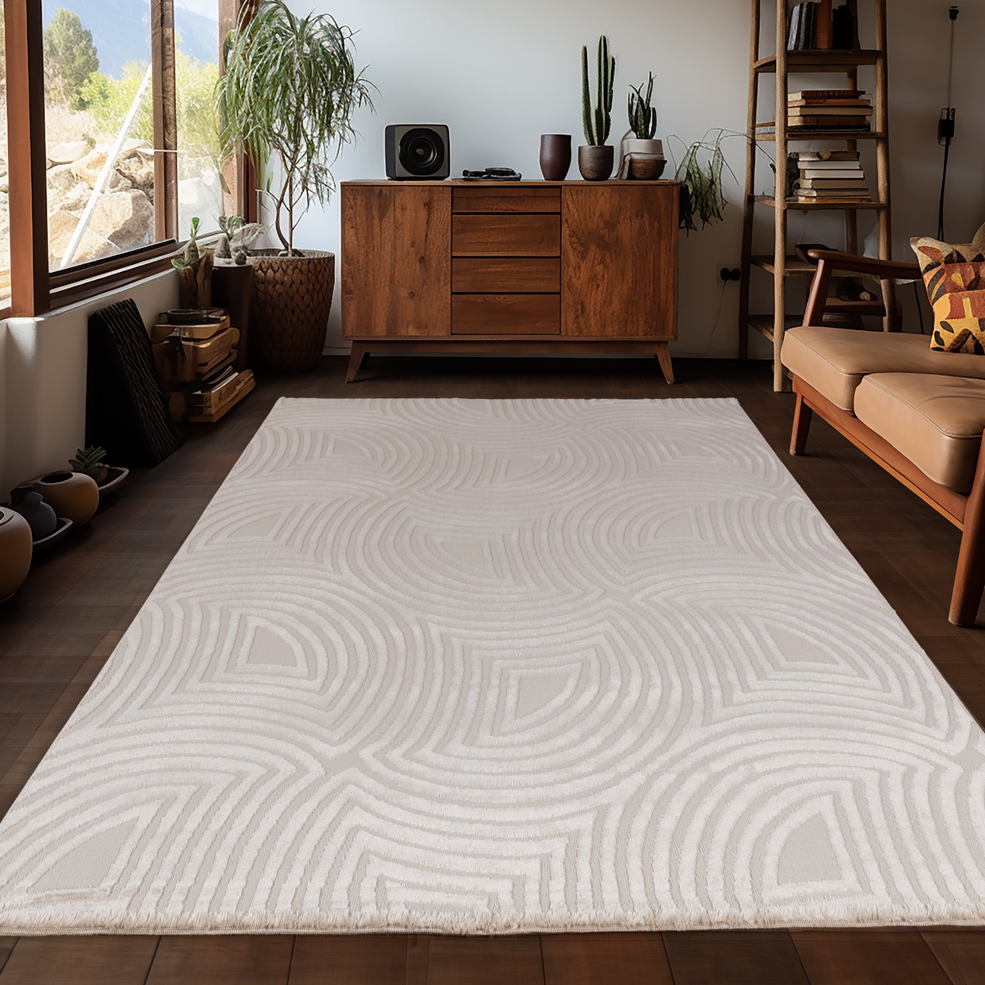 Stilvoll Günstig by ELMM Wohnzimmer Teppich – modernes Design
