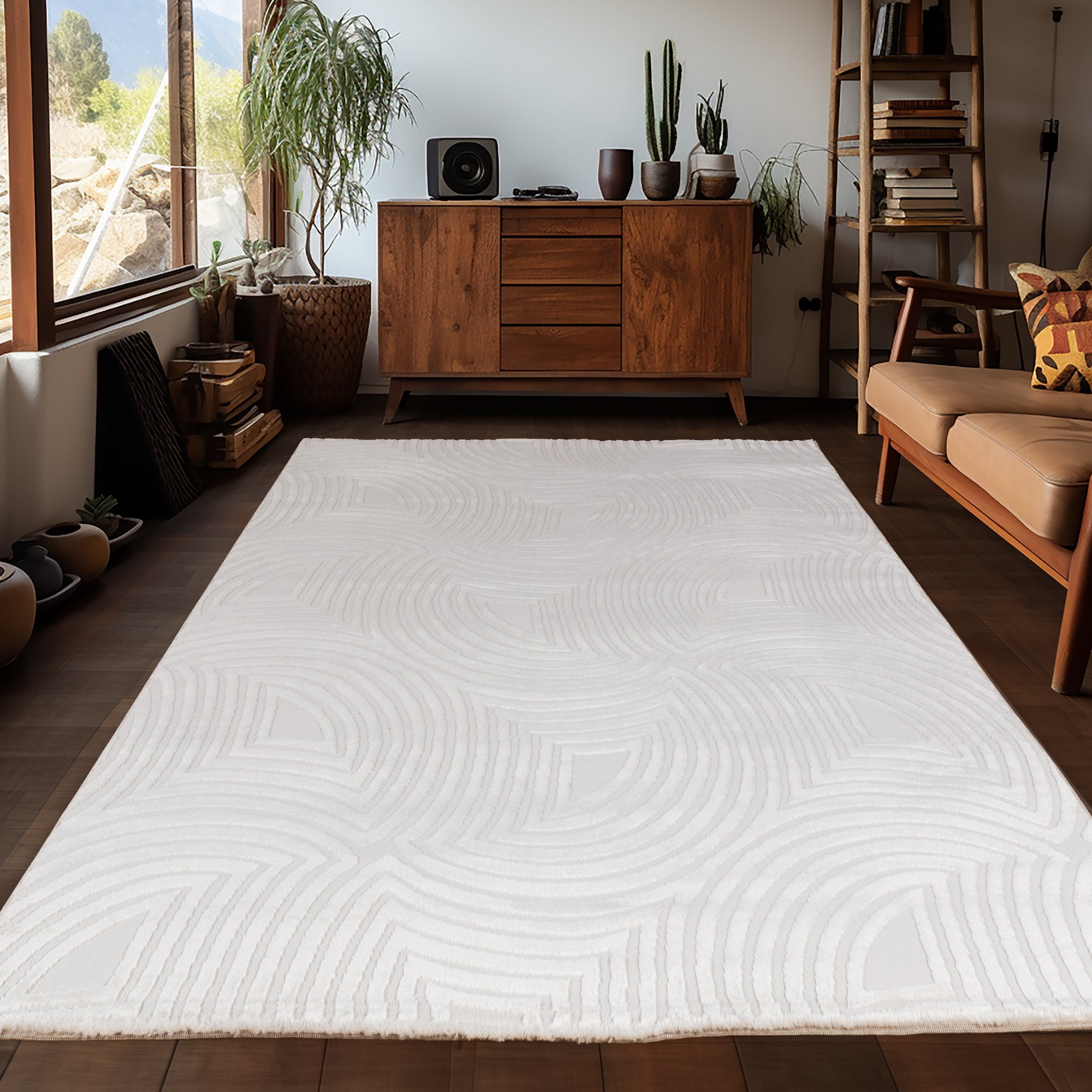 Stilvoll Günstig by ELMM Wohnzimmer Teppich – modernes Design