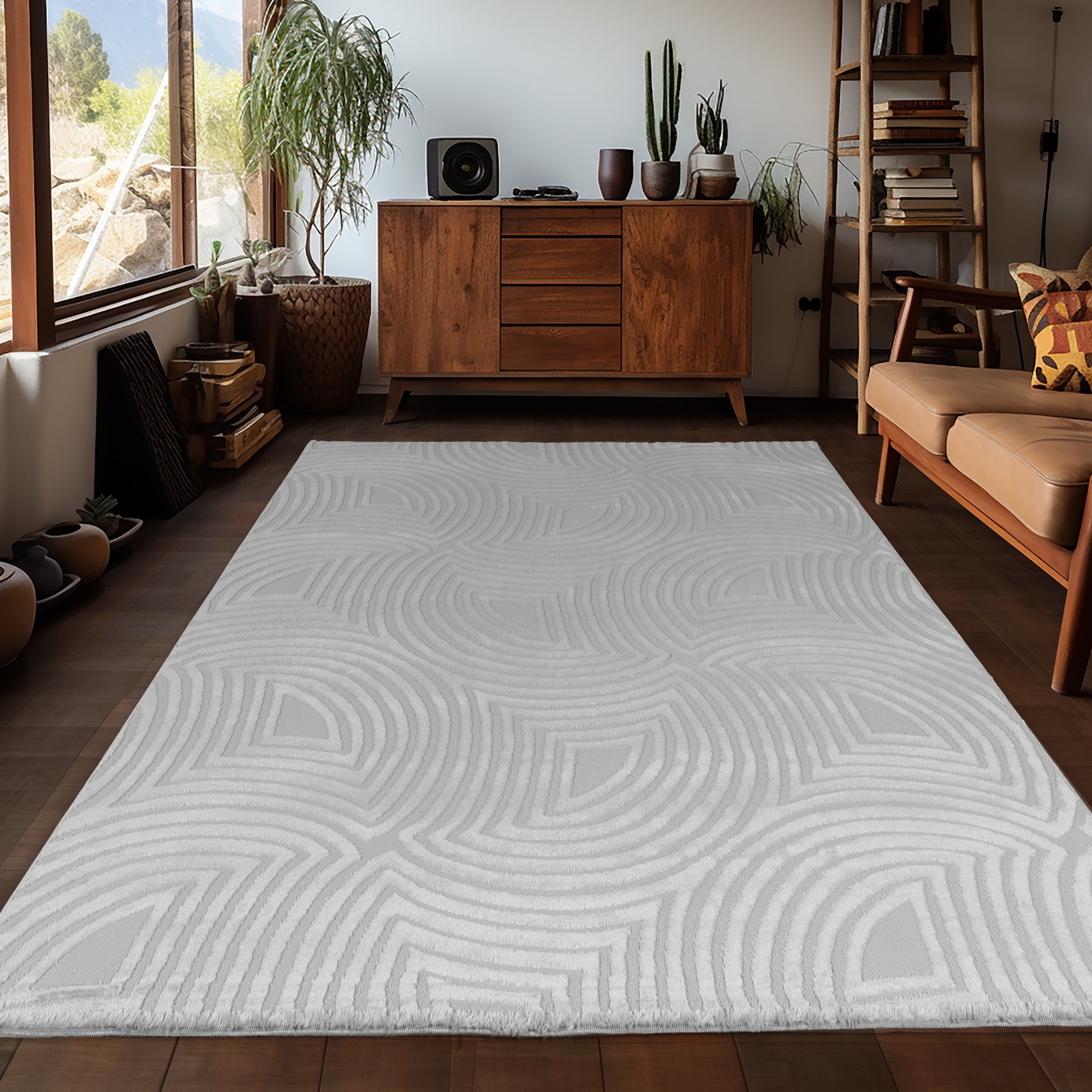 Stilvoll Günstig by ELMM Wohnzimmer Teppich – modernes Design