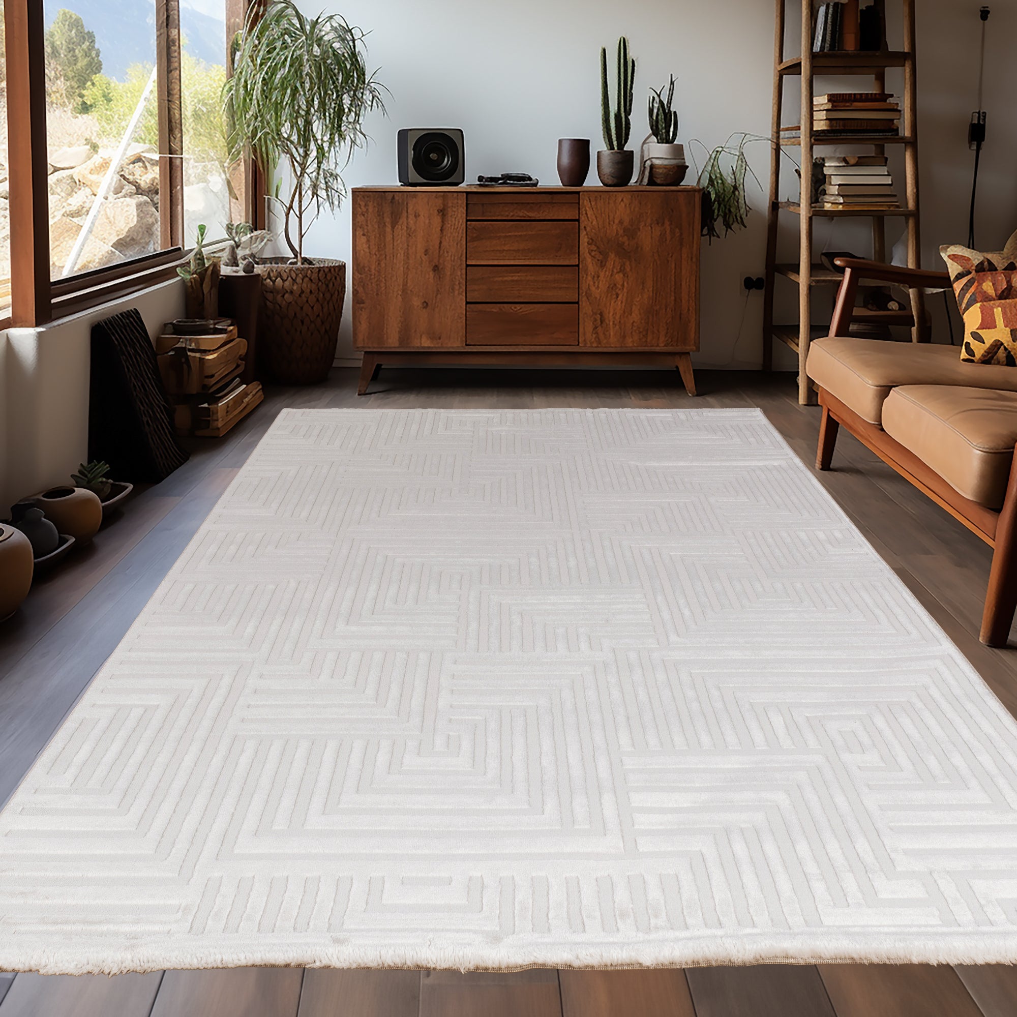 Stilvoll Günstig by ELMM Wohnzimmer Teppich – modernes Design