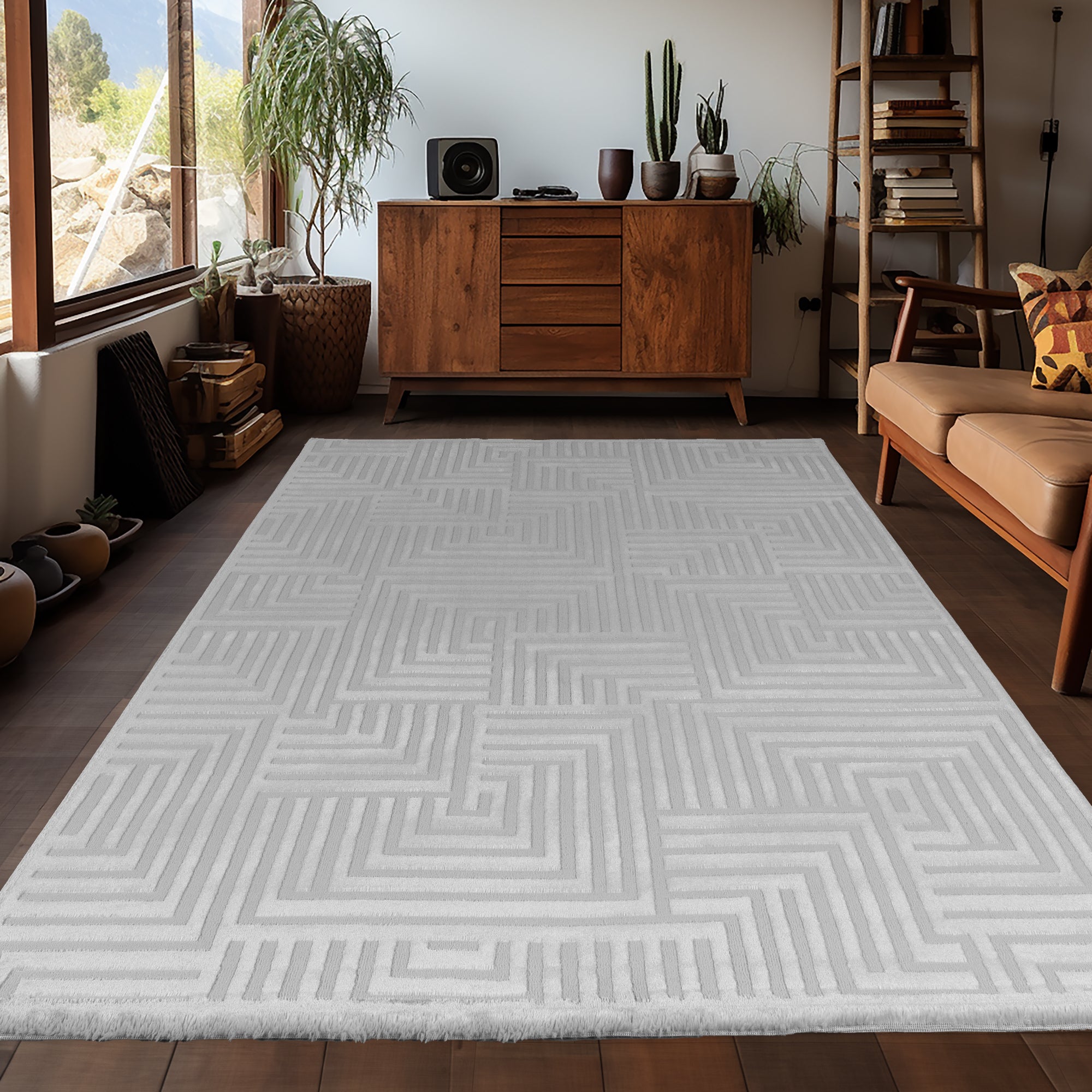 Stilvoll Günstig by ELMM Wohnzimmer Teppich – modernes Design