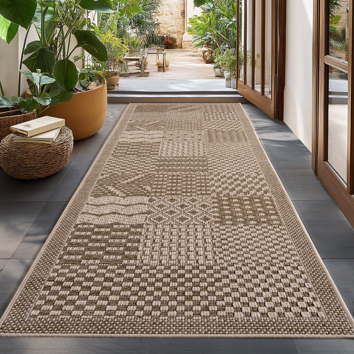 Design 1902 Beige Rechteckig