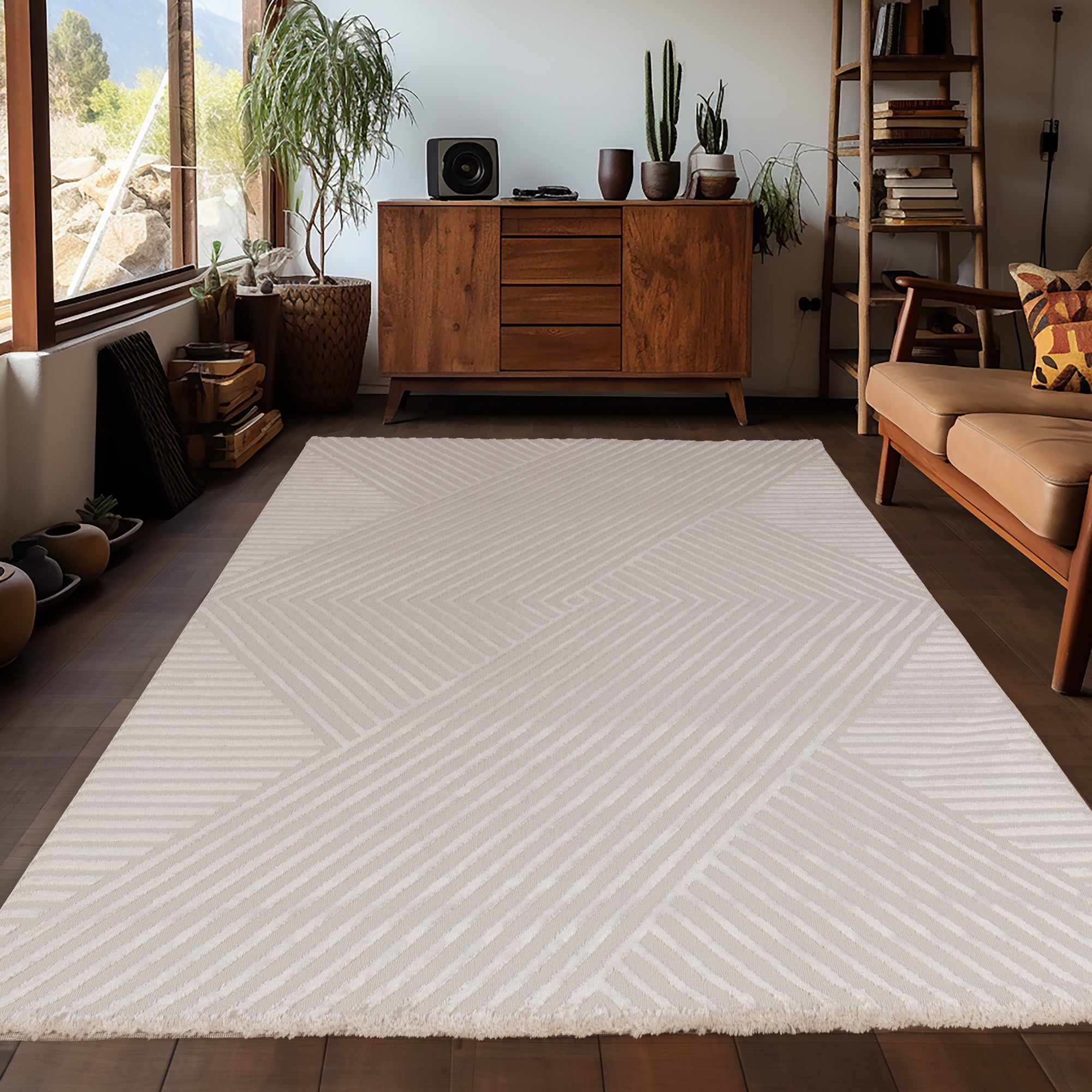 Stilvoll Günstig by ELMM Wohnzimmer Teppich – modernes Design