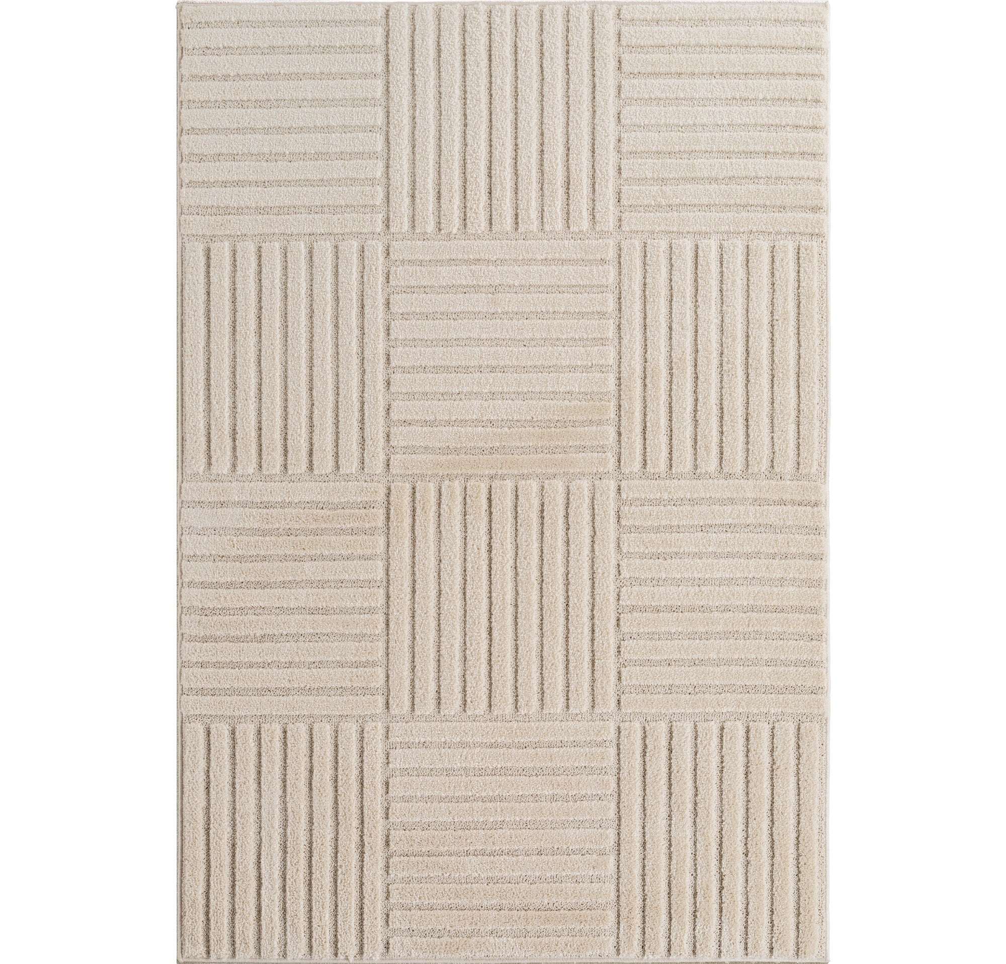 Stilvoll Günstig by ELMM Wohnzimmer Teppich – natürliches Design