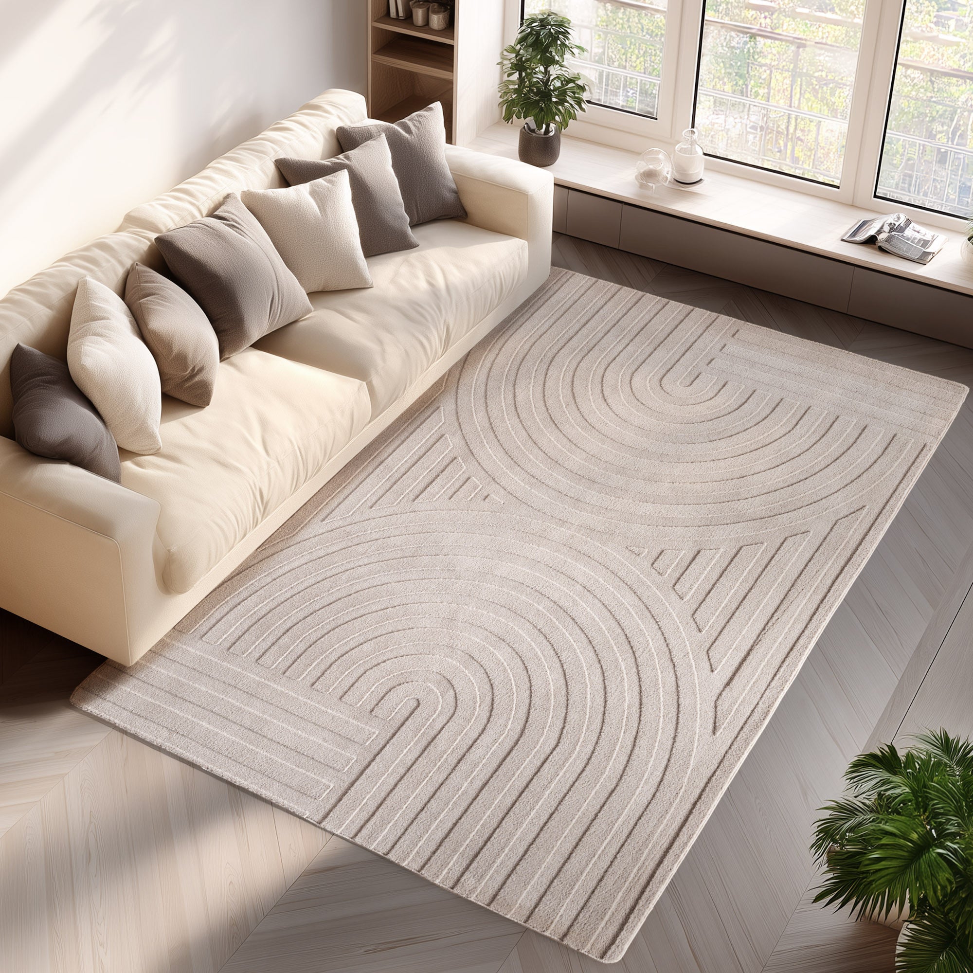 POMPEI 1611 Cream Rechteck