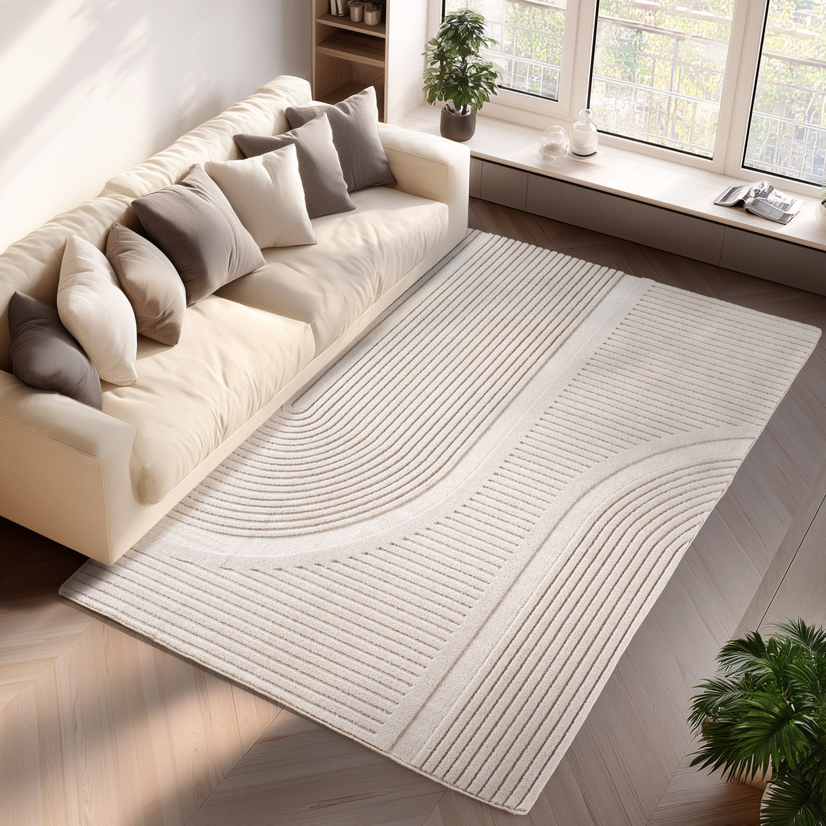 POMPEI 1612 Cream Rechteck