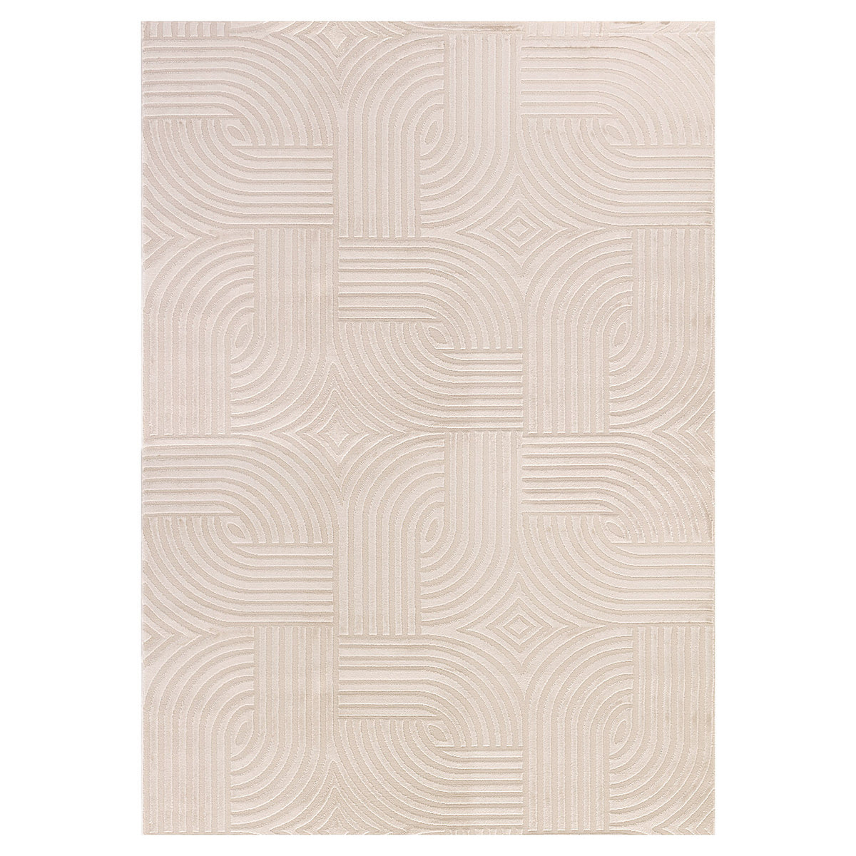 Design 1112 Beige Rechteckig