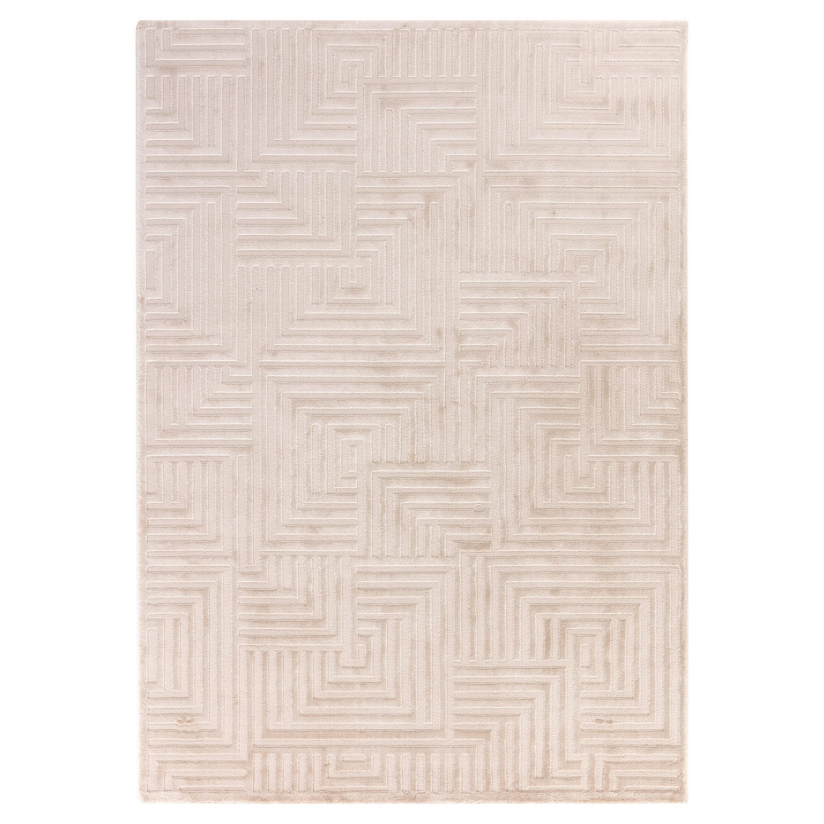Design 1114 Beige Rechteckig