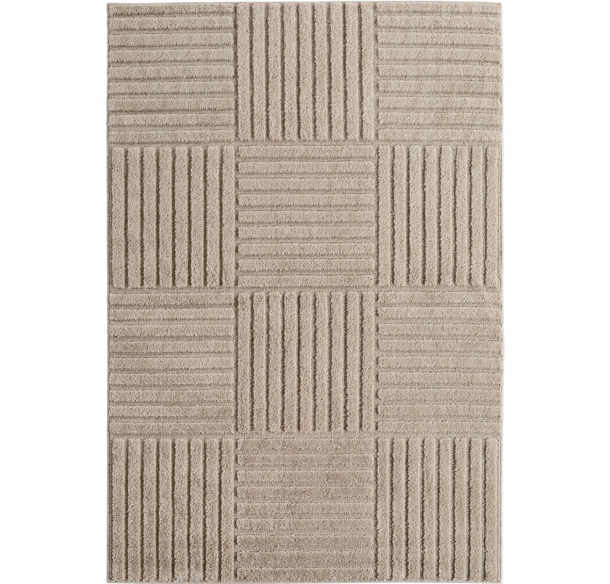 Design 1123 Beige Rechteckig