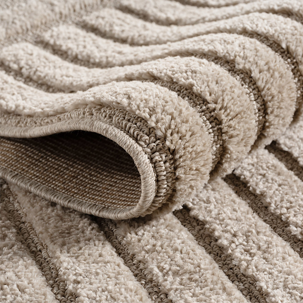 Design 1123 Beige Rechteckig