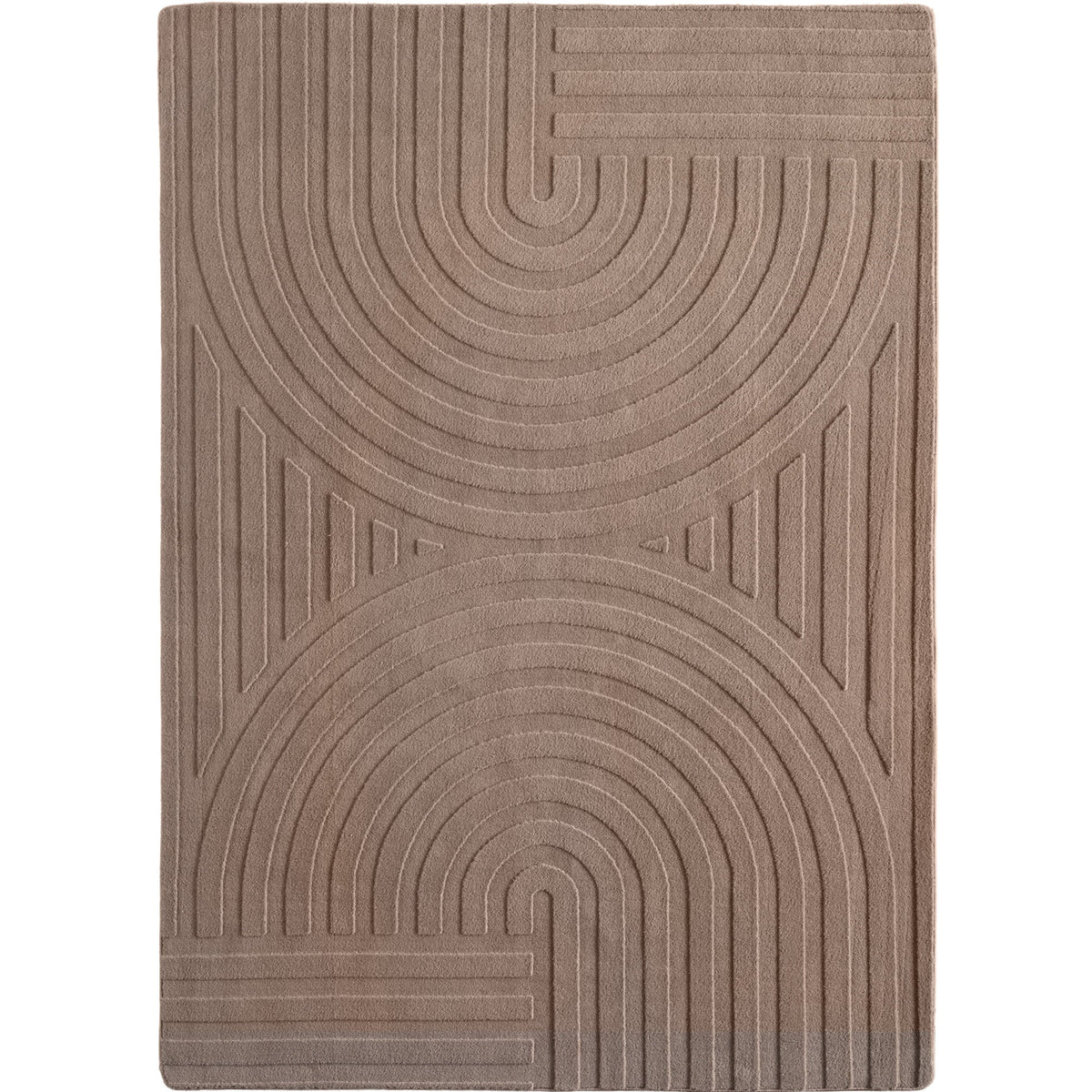 Kurzflor-Teppich POMPEI – modern & stilvoll fürs Wohnzimmer
