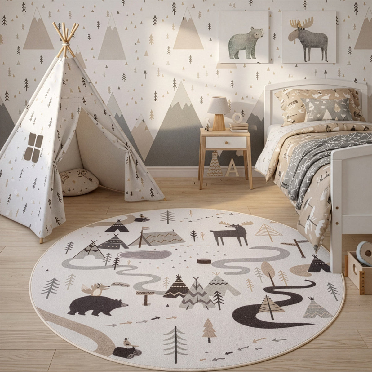 Kinderteppich COCO – weich & waschbar fürs Kinderzimmer