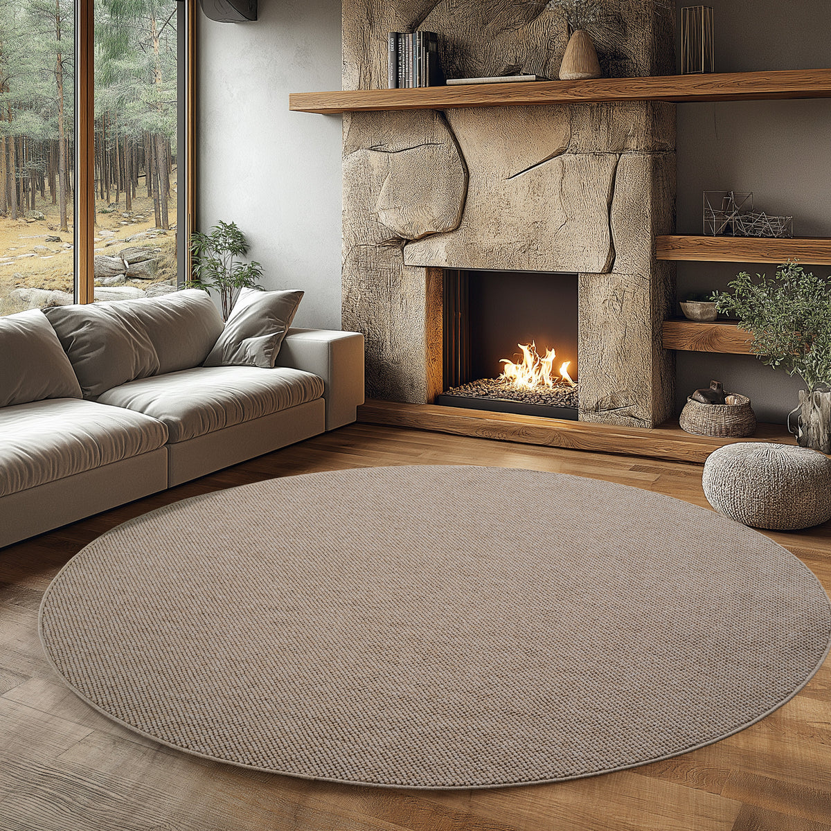 Design 2200 Beige Rund
