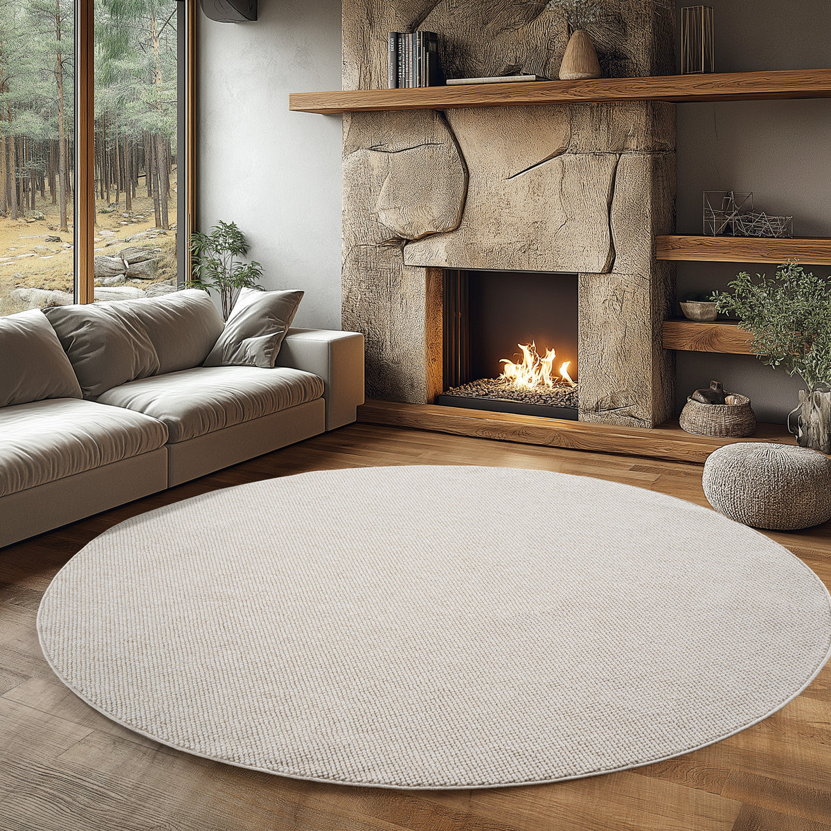 Design 2200 Creme Rund
