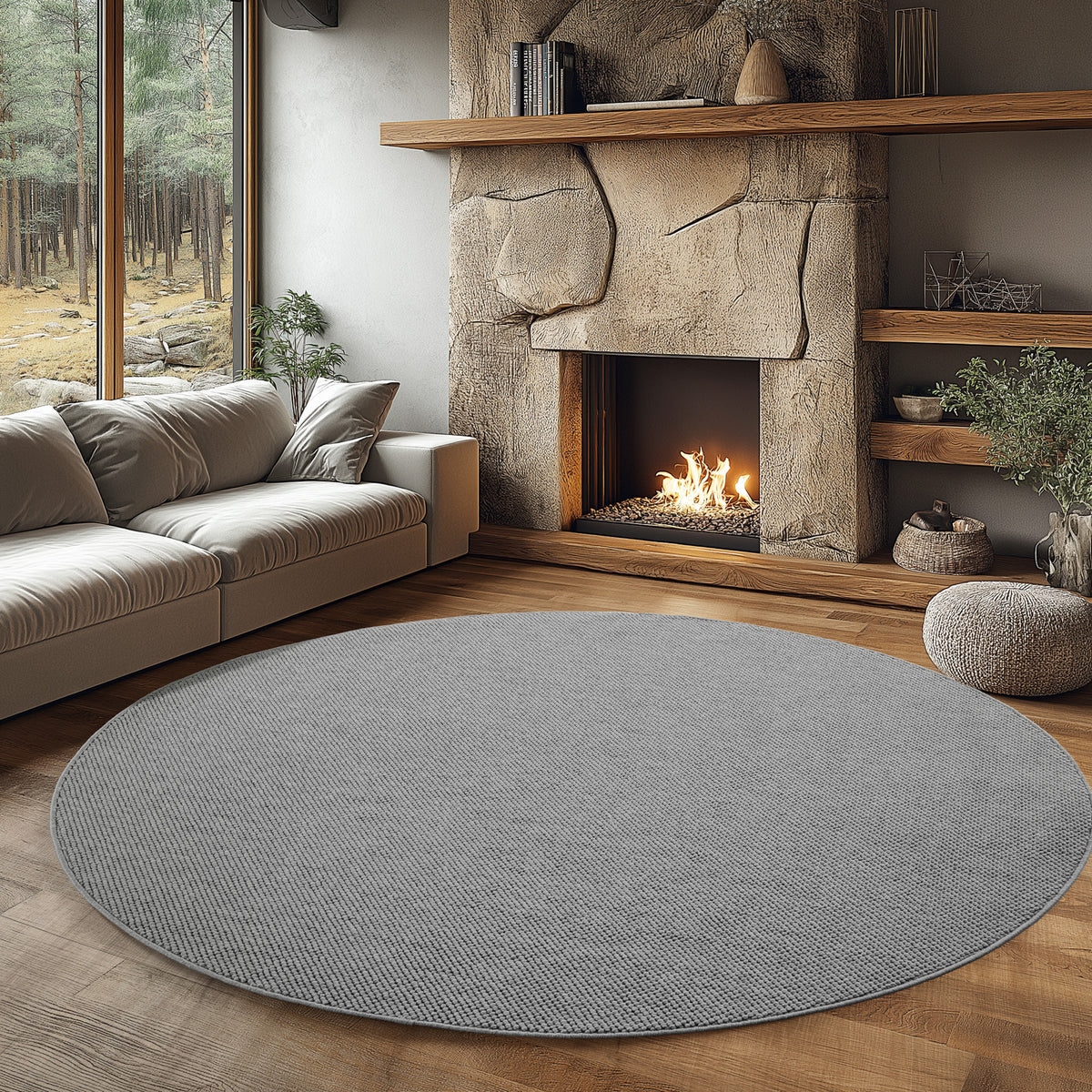 Design 2200 Silber Rund