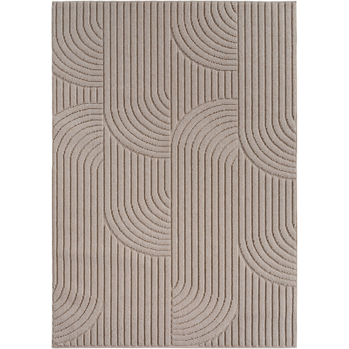 Design 2201 Beige Rechteckig