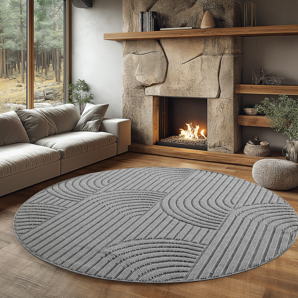 Design 2201 Silber Rund