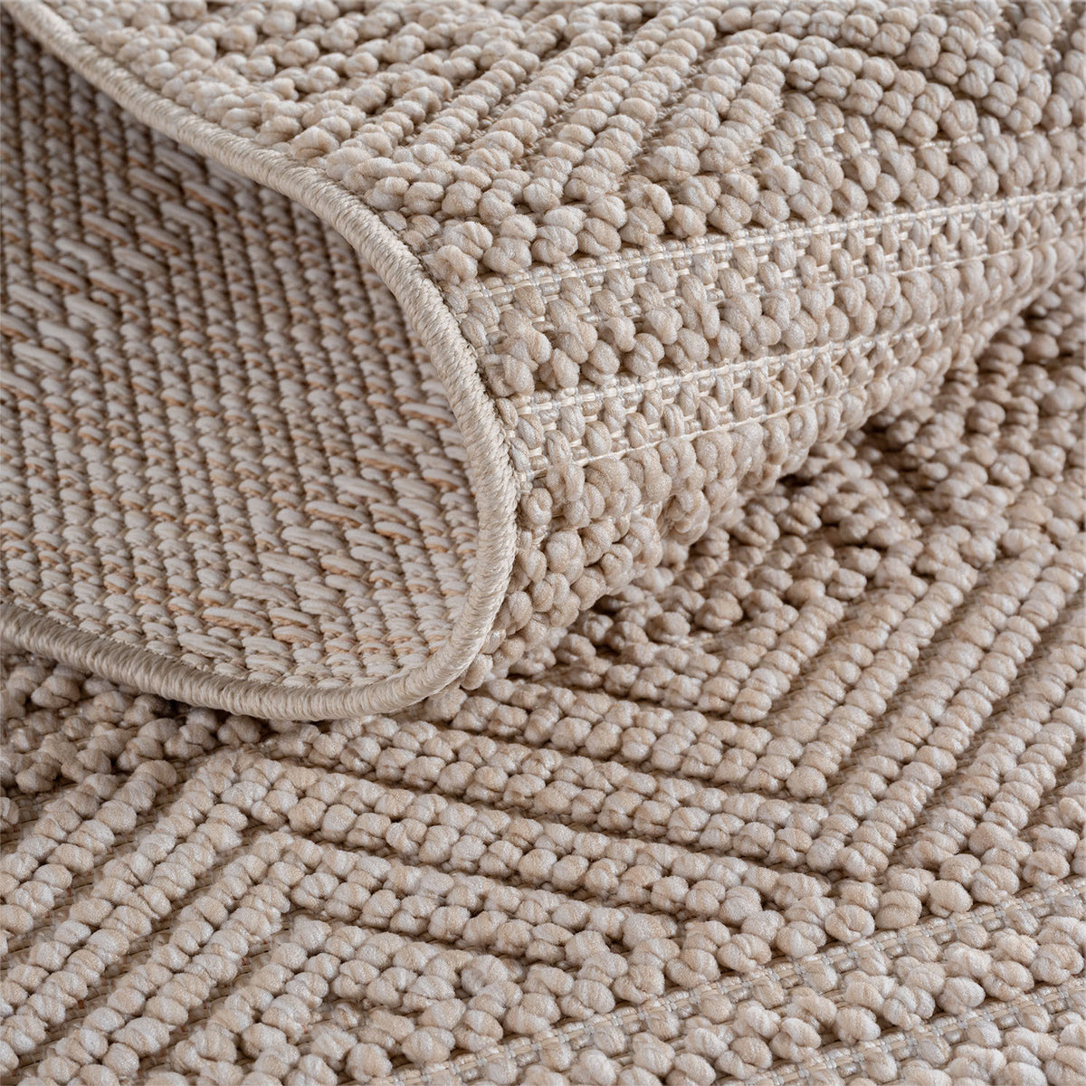 Design 2202 Beige Rechteckig