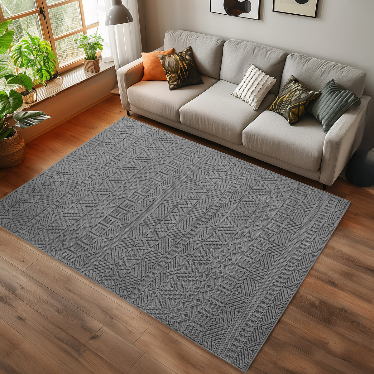 Design 2202 Silber Rechteckig