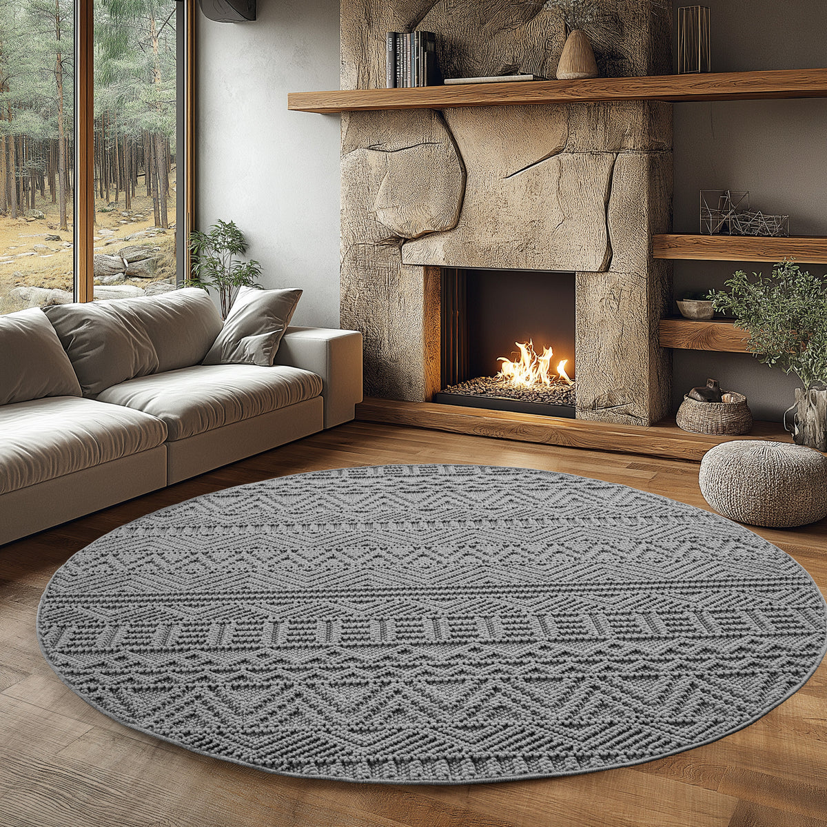 Design 2202 Silber Rund