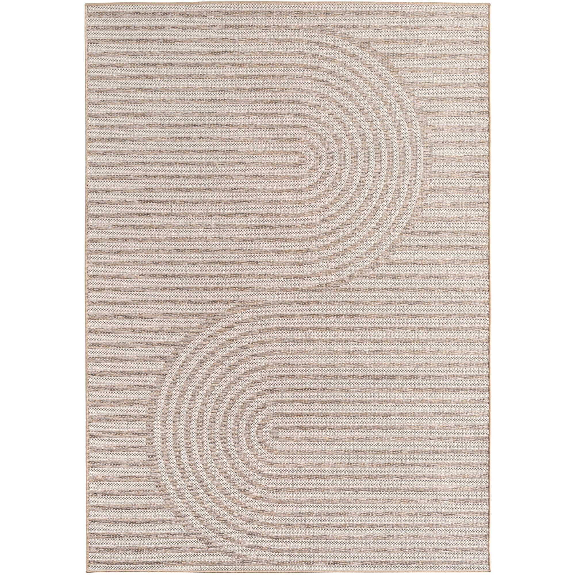 Design 1301 Beige Rechteckig