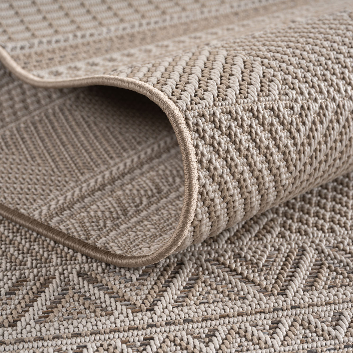 Design 1302 Beige Rechteckig